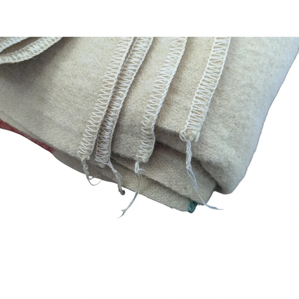 Vintage Horner Wool Blanket | Large 92x78